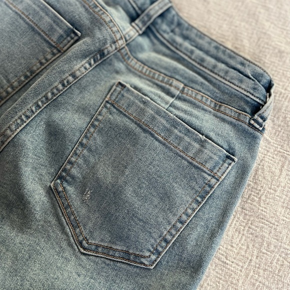 Free People CRVY High Rise Vintage Straight Jeans - Picture 11 of 13
